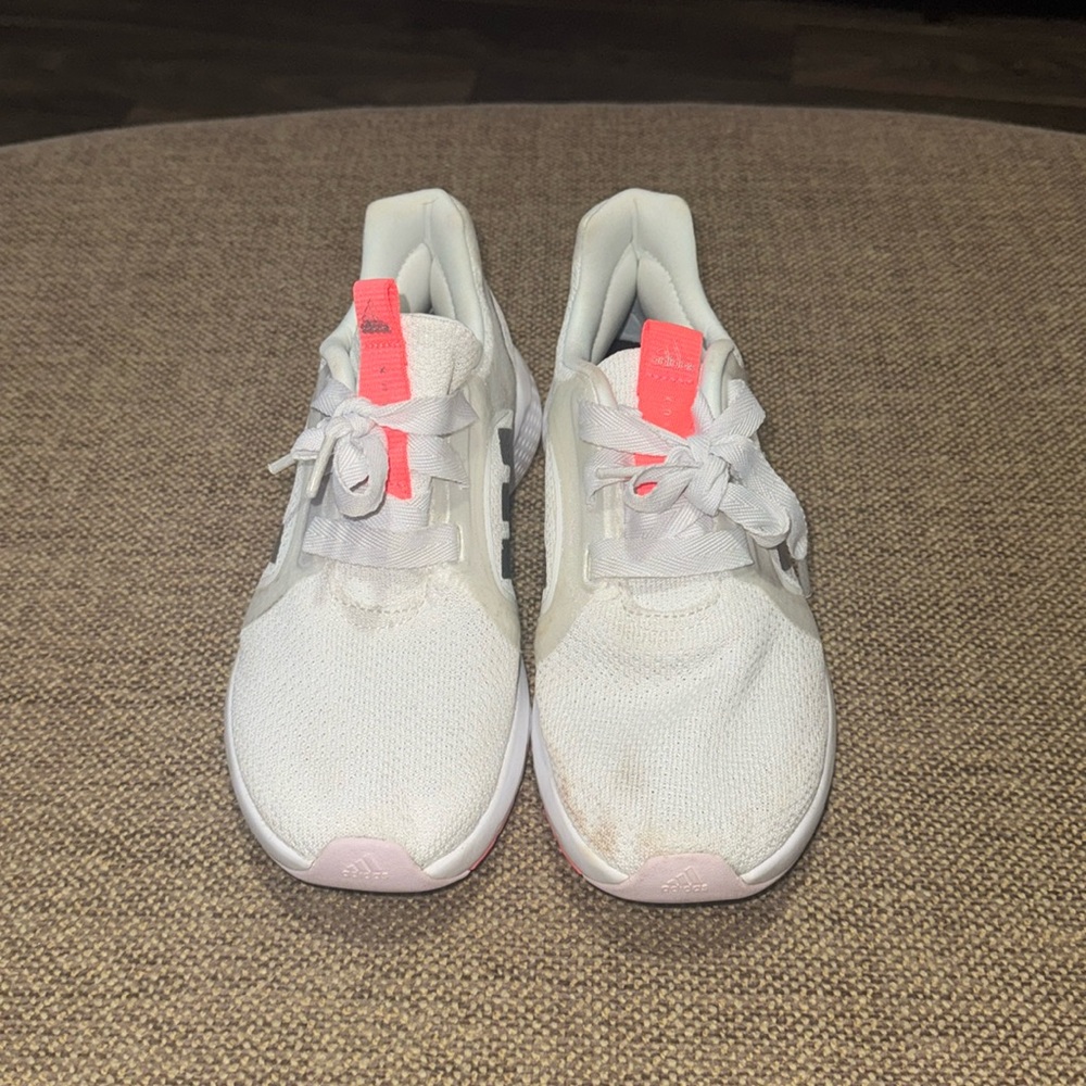 Edge Lux Bounce adidas size 6 1/2 woman’s white sneakers
